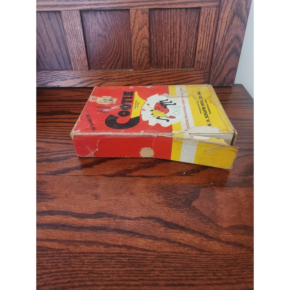 Vintage Game Of Cootie 1949 Original Box W.H. Schaper Manufacturing - Picture 4 of 10